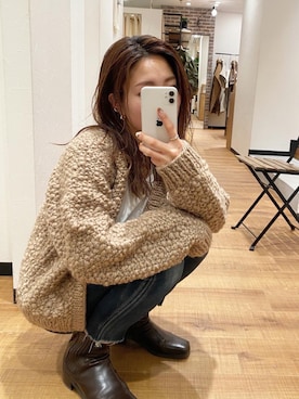 長谷千沙さん（レディース・159cm）の秋コーディネート