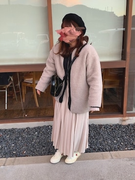 YURIさん（レディース・154cm）の冬コーディネート