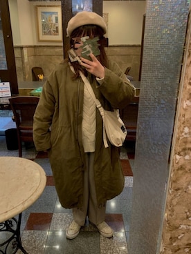 YURIさん（レディース・154cm）の冬コーディネート