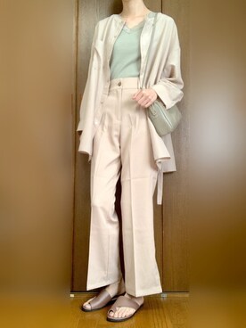 ちぃ*さん（レディース・167cm）の夏コーディネート