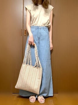 ちぃ*さん（レディース・167cm）の夏コーディネート