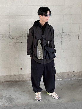 「アイテム（財布/小物）」を使った、yuuさん（メンズ・178cm）の春コーディネート