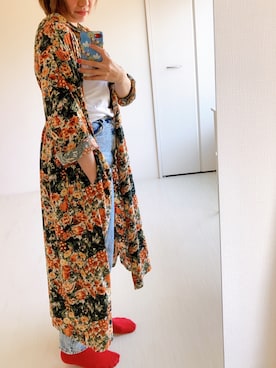 「CRAFT STANDARD BOUTIQUE（クラフトスタンダードブティック）のアイテム（シャツワンピース、その他）」を使った、maiさん（レディース・150cm）の夏コーディネート