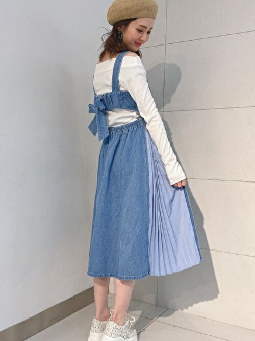 Cecilmcbee Staff Cecil Mcbee Cecil Mcbeeのワンピースを使ったコーディネート Wear Cecilmcbee Staff Cecil Mcbee Cecil Mcbeeのワンピースを使ったコーディネート Wear