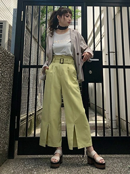 Cecilmcbee Staff Cecil Mcbee Cecil Mcbeeのテーラードジャケットを使ったコーディネート Wear Cecilmcbee Staff Cecil Mcbee Cecil Mcbeeのテーラードジャケットを使ったコーディネート Wear