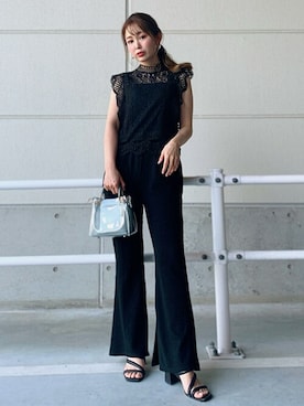 「CECIL McBEE（セシルマクビー）のアイテム（パンツ）」を使った、cecilmcbee_staffさん（レディース・156cm）の夏コーディネート