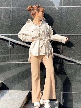 「CECIL McBEE（セシルマクビー）のアイテム（パンツ）」を使った、cecilmcbee_staffさん（レディース・160cm）の夏コーディネート