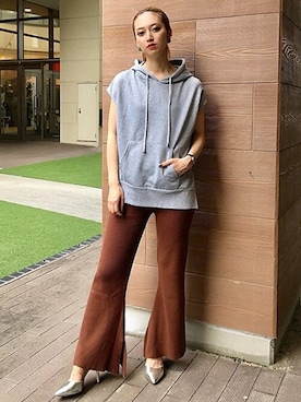 「CECIL McBEE（セシルマクビー）のアイテム（パンツ）」を使った、cecilmcbee_staffさん（レディース・157cm）の夏コーディネート