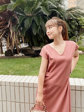 「CECIL McBEE（セシルマクビー）のアイテム（ワンピース/ドレス）」を使った、cecilmcbee_staffさん（レディース・146cm）の夏コーディネート