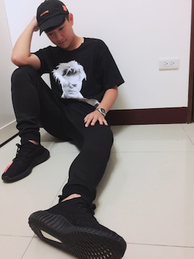 「woodstuck（woodstuck）のアイテム」を使った、陳俊翰さん（メンズ・170cm）の春コーディネート