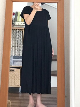 「Arnold Palmer（アーノルドパーマー）のアイテム（ビーチサンダル）」を使った、Ms          mfha3t2mさん（レディース・160cm）の夏コーディネート