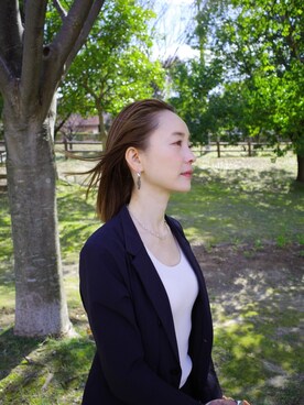 「Lemme.（レム）のアイテム」を使った、ISOLATION JEWELRYさん（レディース・159cm）の春コーディネート