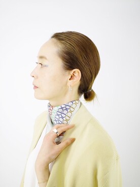 「Lemme.（レム）のアイテム」を使った、ISOLATION JEWELRYさん（レディース・159cm）の春コーディネート