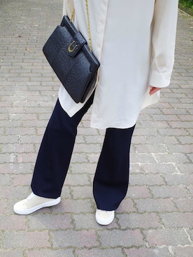 「SLACK FOOTWEAR（スラックフットウェア）のアイテム」を使った、ISOLATION JEWELRYさん（レディース・159cm）の春コーディネート