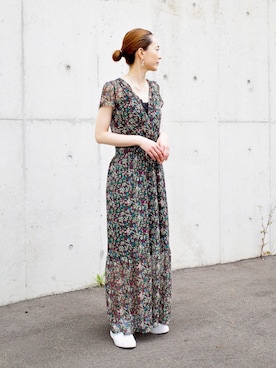 「SLACK FOOTWEAR（スラックフットウェア）のアイテム」を使った、ISOLATION JEWELRYさん（レディース・159cm）の夏コーディネート