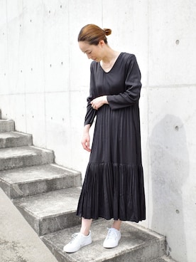 「SLACK FOOTWEAR（スラックフットウェア）のアイテム」を使った、ISOLATION JEWELRYさん（レディース・159cm）の夏コーディネート