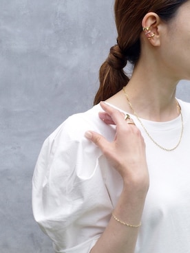 「signal」｜ISOLATION JEWELRYさん（レディース・159cm）の夏コーディネート