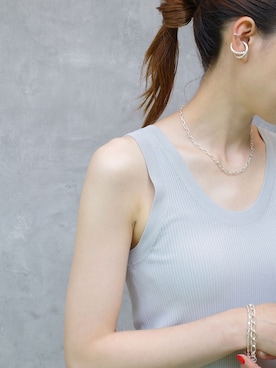 「signal」｜ISOLATION JEWELRYさん（レディース・159cm）の夏コーディネート
