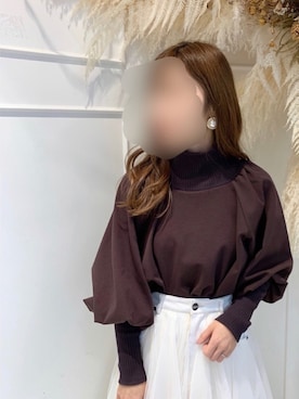 「LA BELLE ETUDE（ラベルエチュード）のアイテム」を使った、めるてぃさん（レディース・153cm）の秋コーディネート