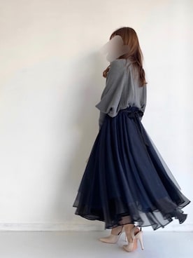 Odette (ボリュームロングチュール×オーガンジースカート)を使った人気