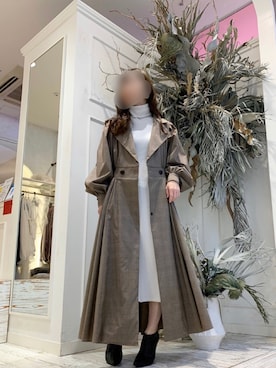 「LA BELLE ETUDE（ラベルエチュード）のアイテム」を使った、めるてぃさん（レディース・153cm）の冬コーディネート