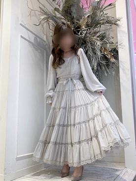 「LA BELLE ETUDE（ラベルエチュード）のアイテム（タンクトップ）」を使った、めるてぃさん（レディース・153cm）の冬コーディネート