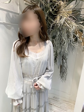 「LA BELLE ETUDE（ラベルエチュード）のアイテム（タンクトップ）」を使った、めるてぃさん（レディース・153cm）の冬コーディネート