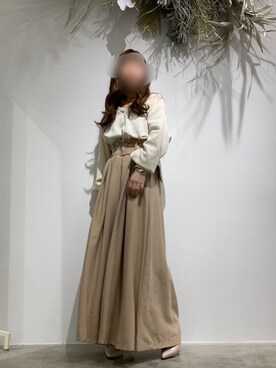 「LA BELLE ETUDE（ラベルエチュード）のアイテム（パンツ）」を使った、めるてぃさん（レディース・153cm）の春コーディネート