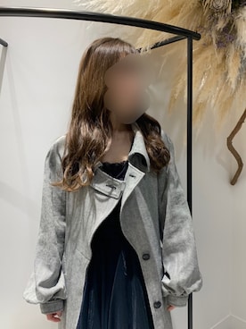 「LA BELLE ETUDE（ラベルエチュード）のアイテム（トレンチコート）」を使った、めるてぃさん（レディース・153cm）の春コーディネート