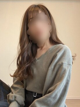 「LA BELLE ETUDE（ラベルエチュード）のアイテム（デニムスカート）」を使った、めるてぃさん（レディース・153cm）の春コーディネート