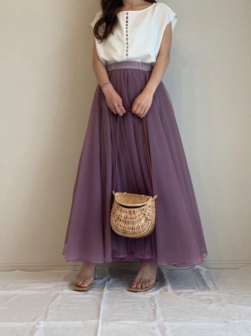 LA BELLE ETUDEめるてぃさんのスカートを使ったコーディネート - ZOZOTOWN 