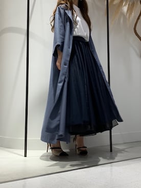 「LA BELLE ETUDE（ラベルエチュード）のアイテム（ジャケット/アウター）」を使った、めるてぃさん（レディース・153cm）の夏コーディネート