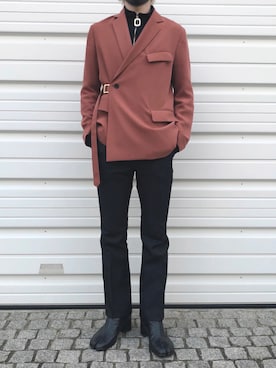 「韓国好きな人と繋がりたい」｜「アイテム（その他）」を使った、Daisuke さん（メンズ・173cm）の春コーディネート