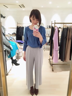 「GAIMO（ガイモ）のアイテム」を使った、kitanoさん（レディース・164cm）の冬コーディネート