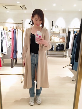 「beige」｜kitanoさん（レディース・164cm）の冬コーディネート