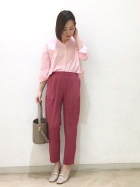 「ROROL（ロロル）のアイテム」を使った、kitanoさん（レディース・164cm）の冬コーディネート