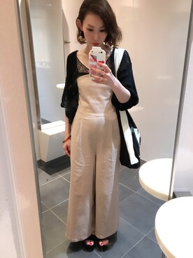 「ROROL（ロロル）のアイテム」を使った、kitanoさん（レディース・164cm）の夏コーディネート