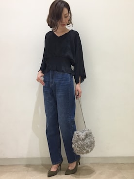 「Stephanie（ステファニエ）のアイテム」を使った、kitanoさん（レディース・164cm）の夏コーディネート