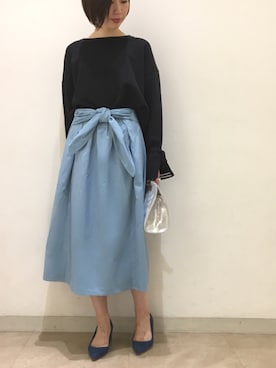 「TSURU by mariko oikawa」｜kitanoさん（レディース・164cm）の冬コーディネート