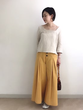 「キャセリーニ」｜kitanoさん（レディース・164cm）の春コーディネート