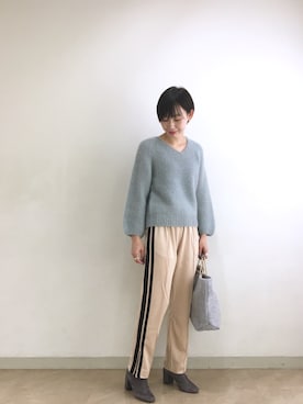 「KIWI（キィウイ）のアイテム」を使った、kitanoさん（レディース・164cm）の秋コーディネート