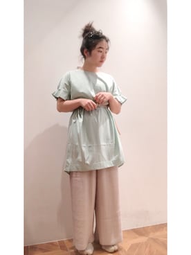 「pual ce cin」｜pualmaiさん（レディース・153cm）の夏コーディネート
