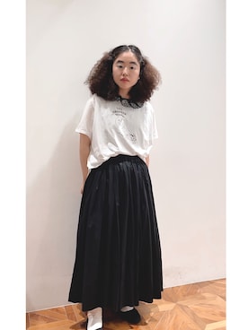 「101匹わんちゃん」｜「アイテム（キャミソール）」を使った、pualmaiさん（レディース・153cm）の春コーディネート