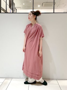 「ボイルワンピース」｜pualmaiさん（レディース・153cm）の夏コーディネート
