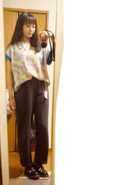 「DOCKERS（ドッカーズ）のアイテム」を使った、くれあさん（レディース・158cm）の夏コーディネート