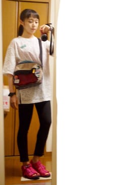「チチカカ」｜「アイテム（腕時計）」を使った、くれあさん（レディース・158cm）の秋コーディネート