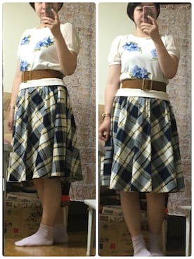 chiiさん（レディース・160cm）の夏コーディネート