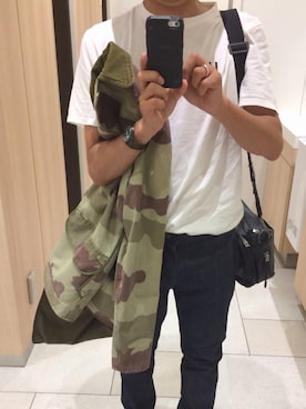 「A.P.C.（アーペーセー）のアイテム（カバーオール）」を使った、nakayoshiさん（メンズ・160cm）の秋コーディネート