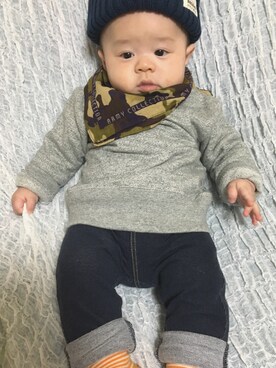 seitanさん（キッズ・70cm）の冬コーディネート