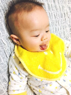 「セルフ」｜seitanさん（キッズ・70cm）の冬コーディネート